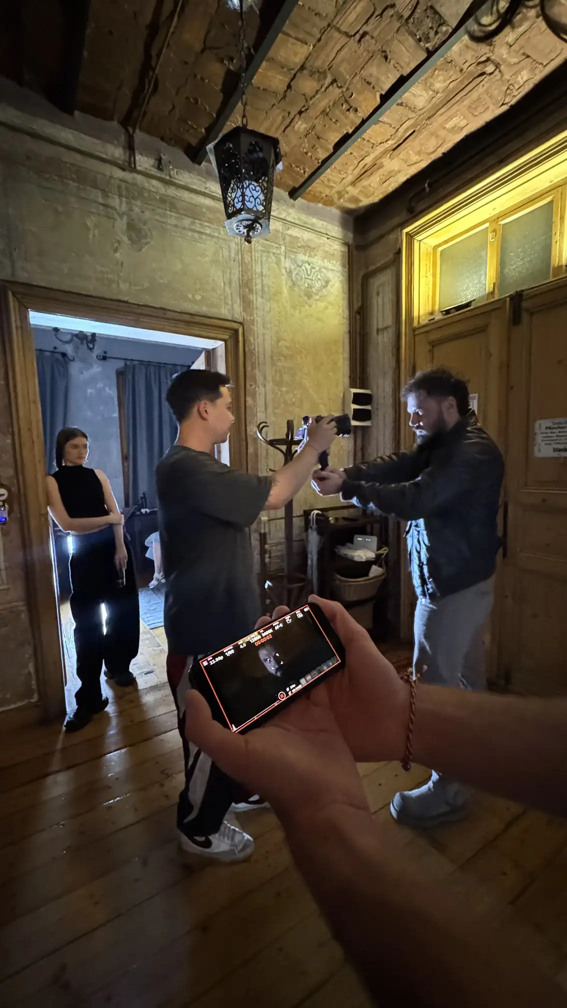 Shooting Action Scene indoor Historical Building